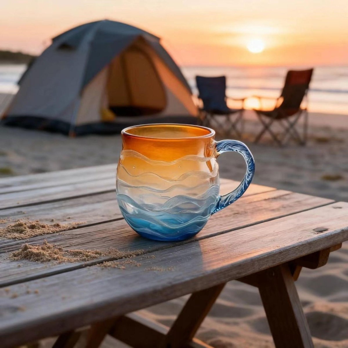 The Artisan Ocean Wave Mug 7