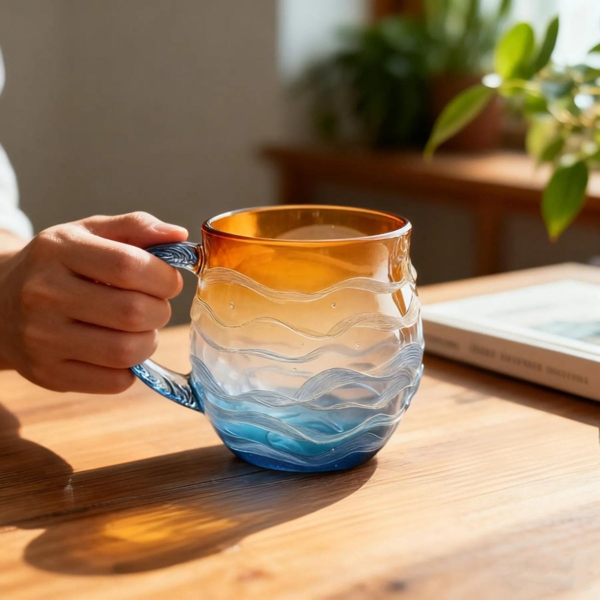 The Artisan Ocean Wave Mug 8