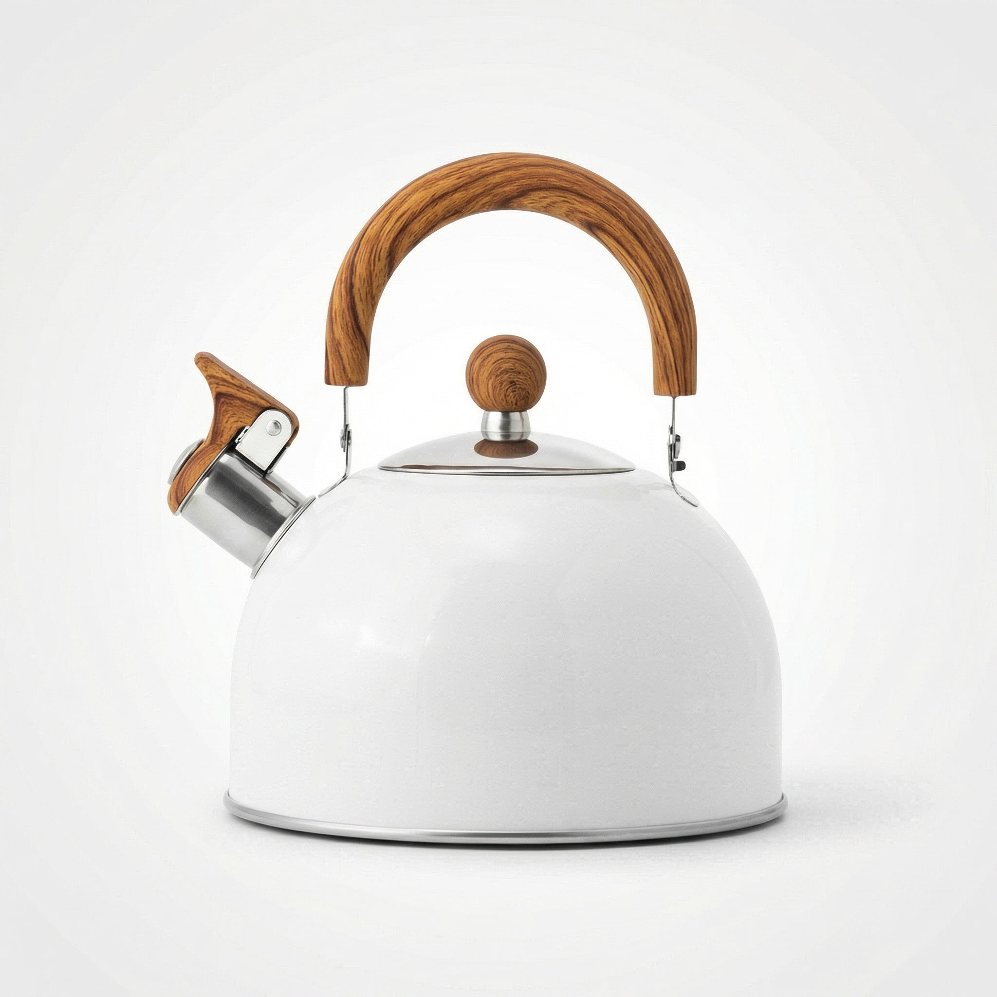 Bouilloire à sifflet – capacité de 3 litres avec chauffage rapide et poignée ergonomique