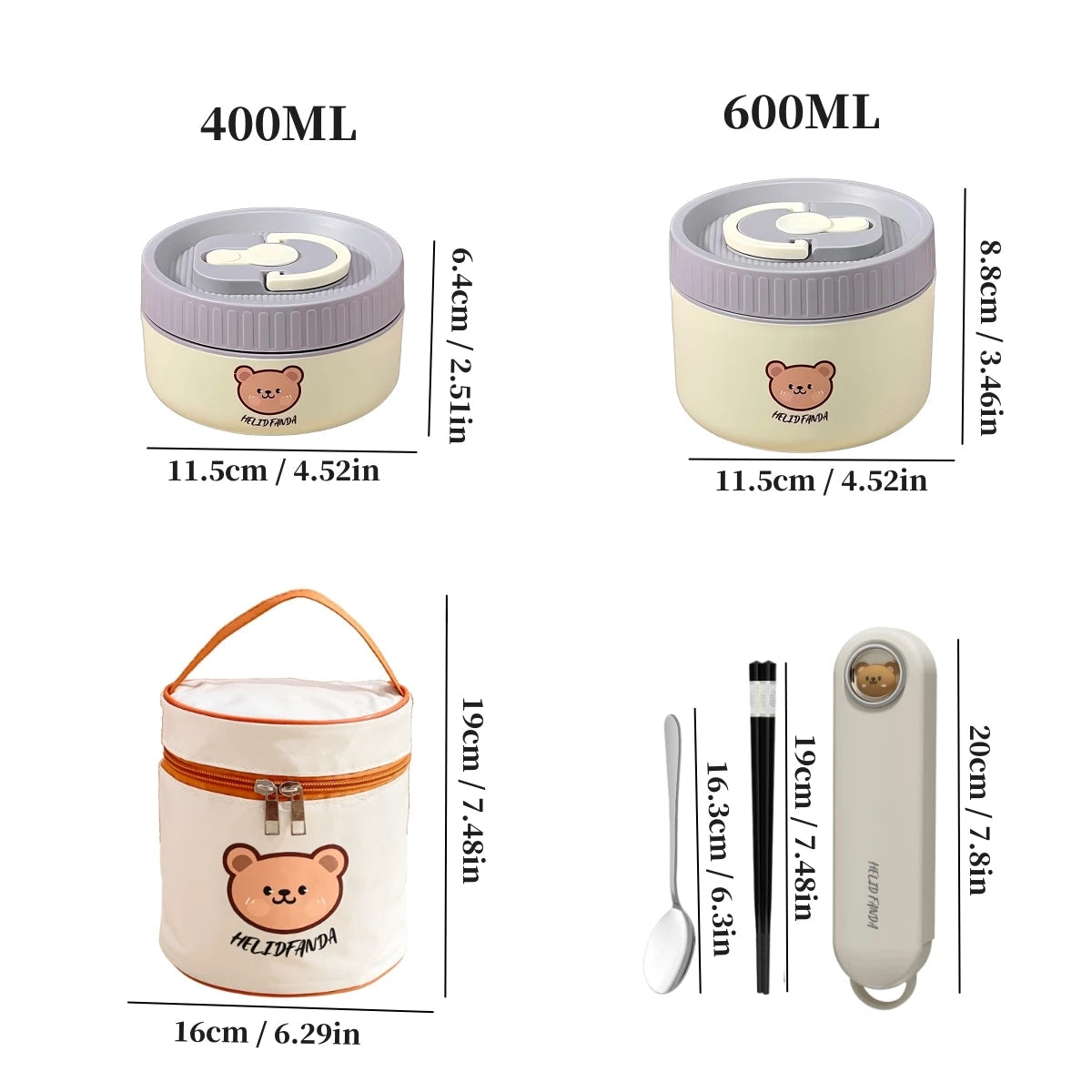Thermobehälter für Essen – Edelstahl 304, auslaufsicher, 400–2000 ml 15