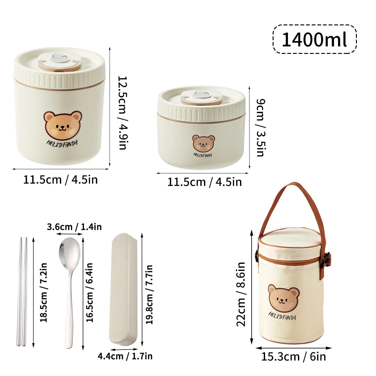 Thermobehälter für Essen – Edelstahl 304, auslaufsicher, 400–2000 ml 23