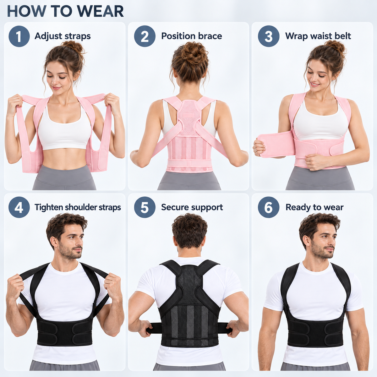 Thrives Outdoor | Alignora Full Back Posture Support 7