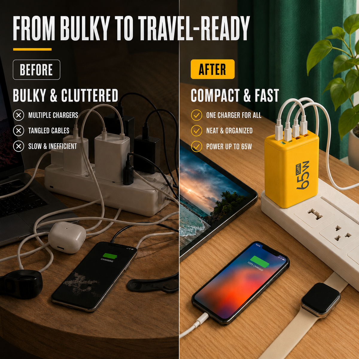 Thrives Outdoor | Amporex Compact GaN Wall Charger 7