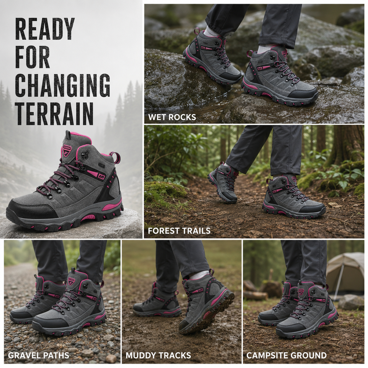 Thrives Outdoor | Ankle Hiking Boot 3