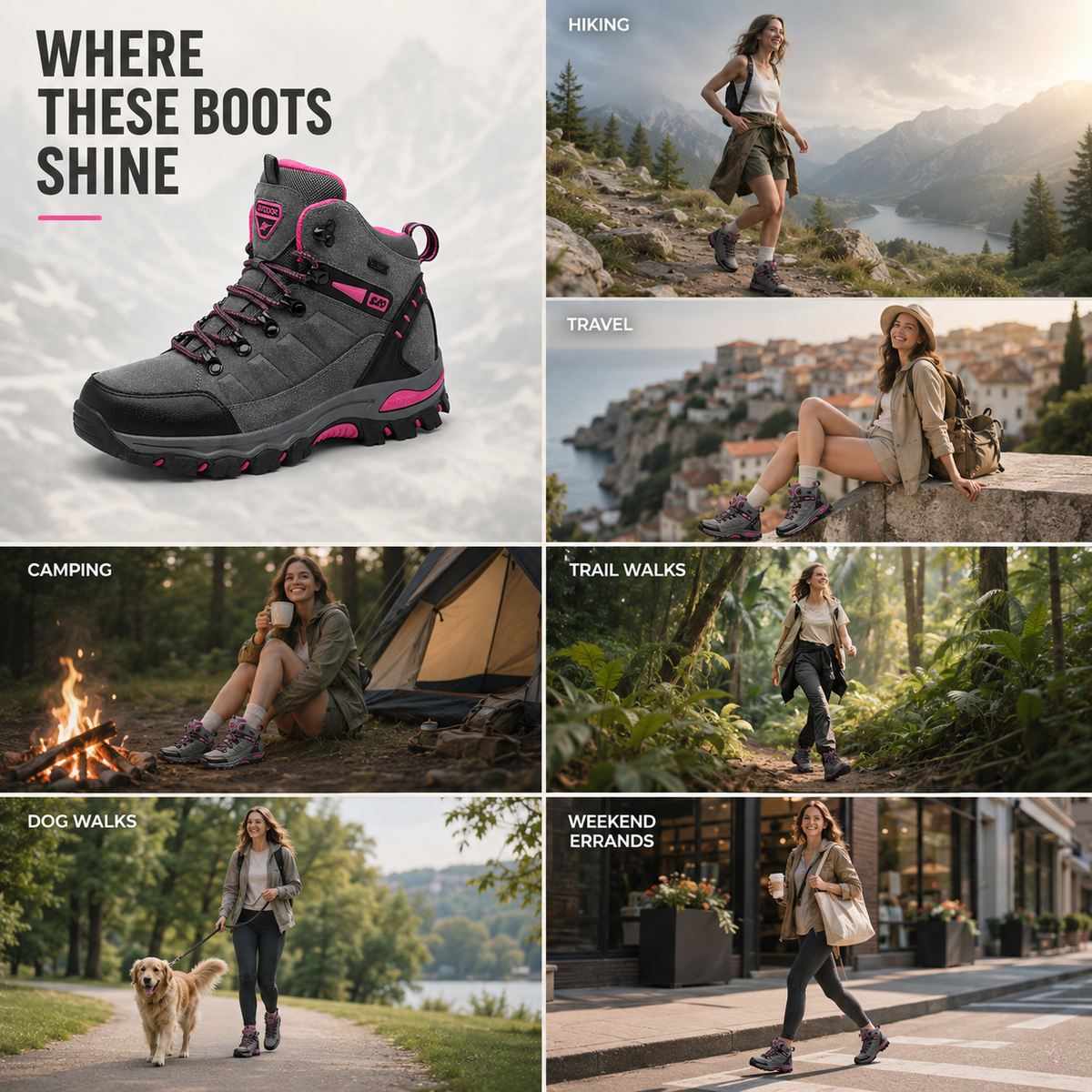 Thrives Outdoor | Ankle Hiking Boot 5