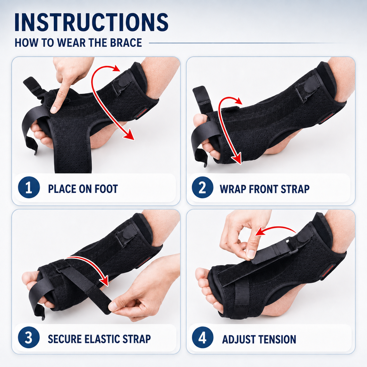 Thrives Outdoor | AstrellaBrace Adjustable Night Splint 7