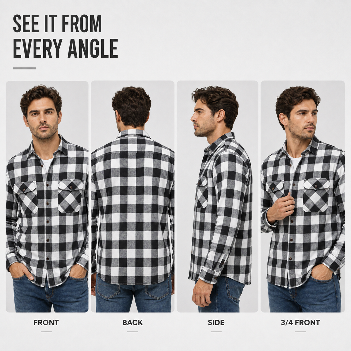 Thrives Outdoor | Long Sleeve Flannel Shirt 3