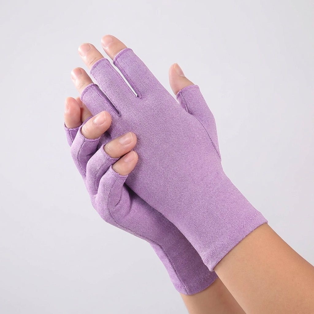 Thrives Outdoor | RelievoGlove Half Finger Compression Glove 8