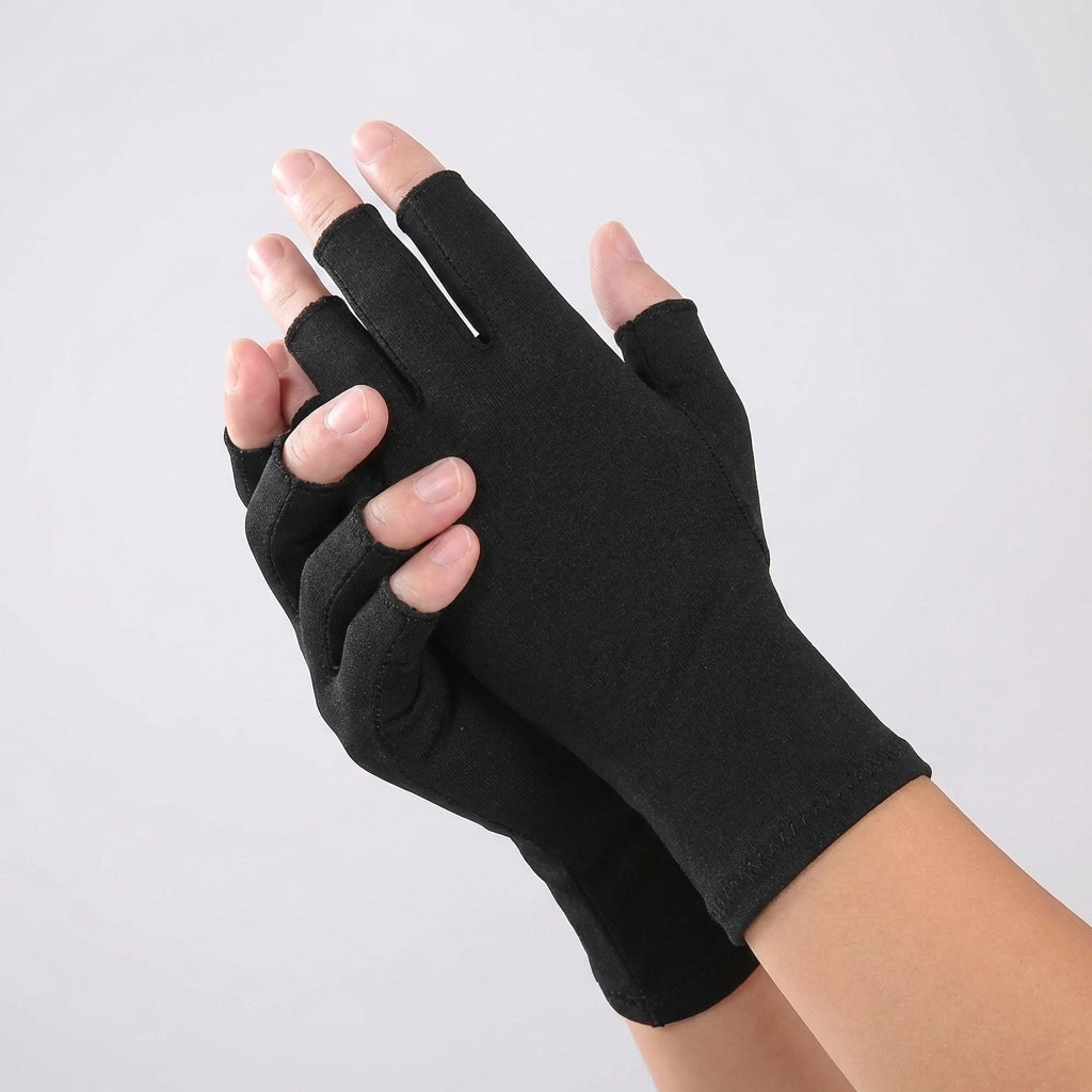 Thrives Outdoor | RelievoGlove Half Finger Compression Glove 9