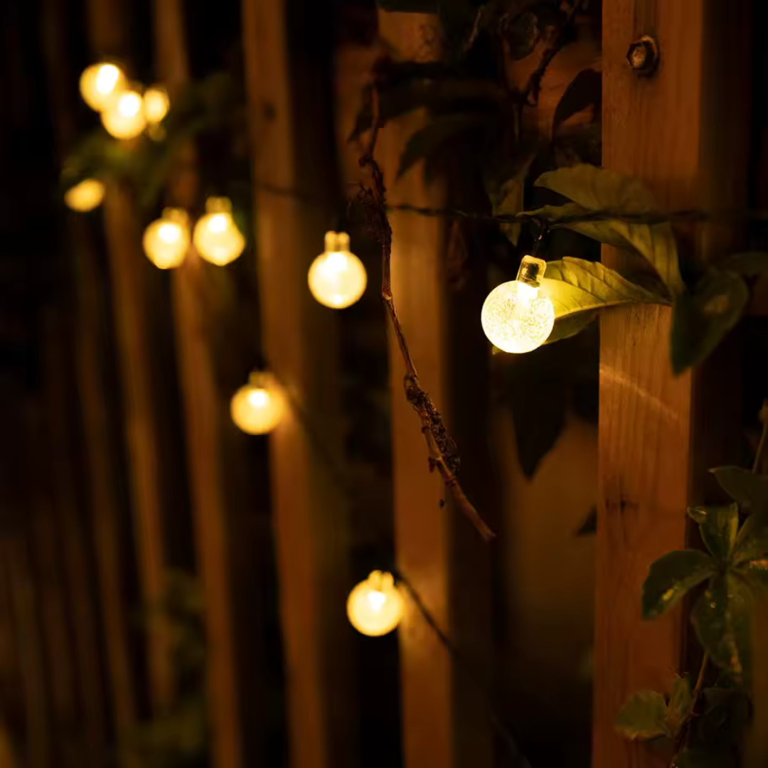 Thrives Outdoor | SolarGlow Crystal Lights 2