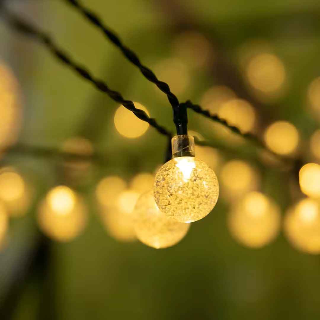 Thrives Outdoor | SolarGlow Crystal Lights 4