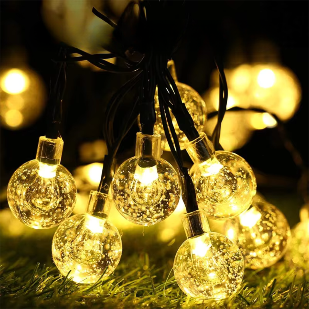 Thrives Outdoor | SolarGlow Crystal Lights 5