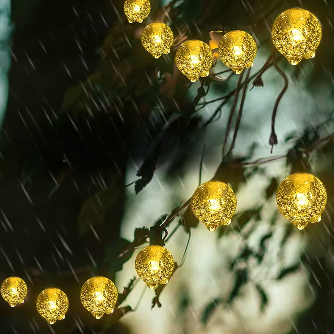 Thrives Outdoor | SolarGlow Crystal Lights 7