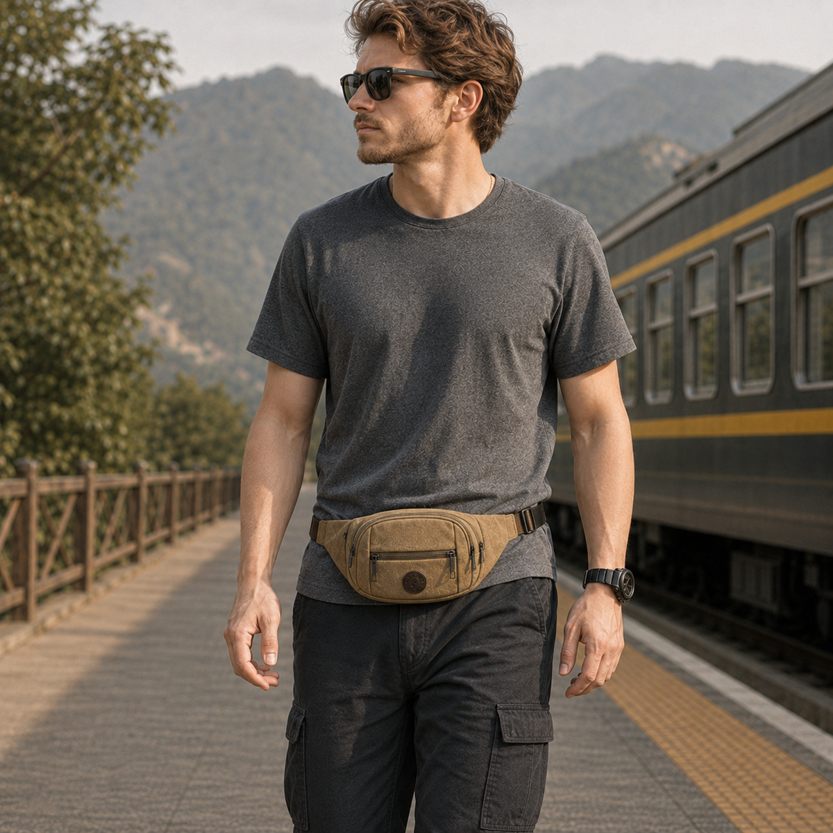 Thrives Outdoor | Trailridge Lightweight Canvas Waist Pack 1