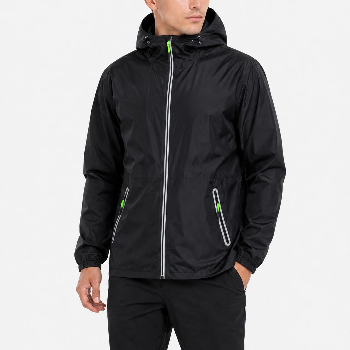 Thrives Outdoor | Velocira Hooded Cycling Rain Jacket 0
