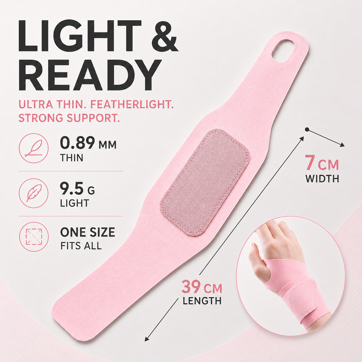 Thrives Outdoor | Wristiva Ultra Thin Wrist Support 6