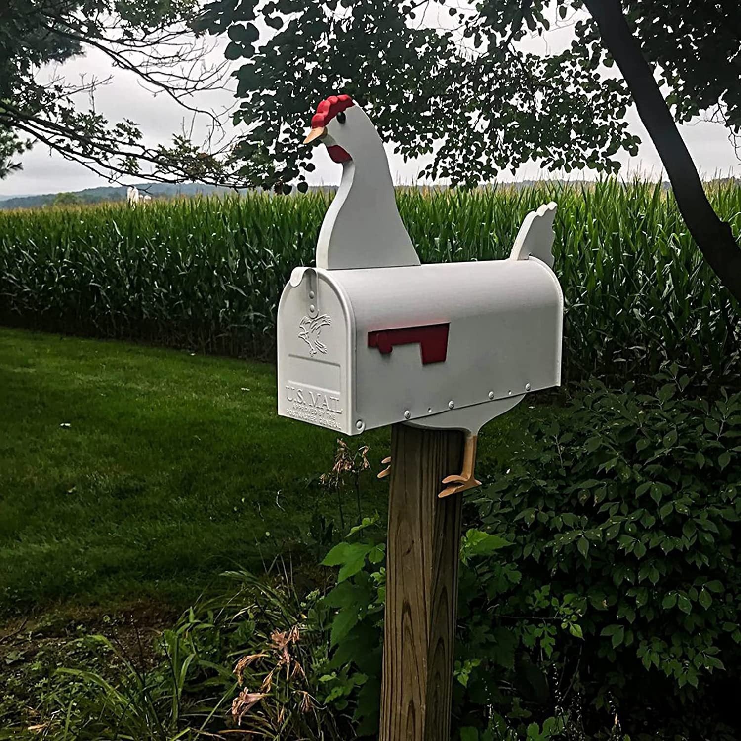 Tierbriefkasten – Handgefertigtes Metalldesign für Garten, Wetterfest und Dekorativ 3