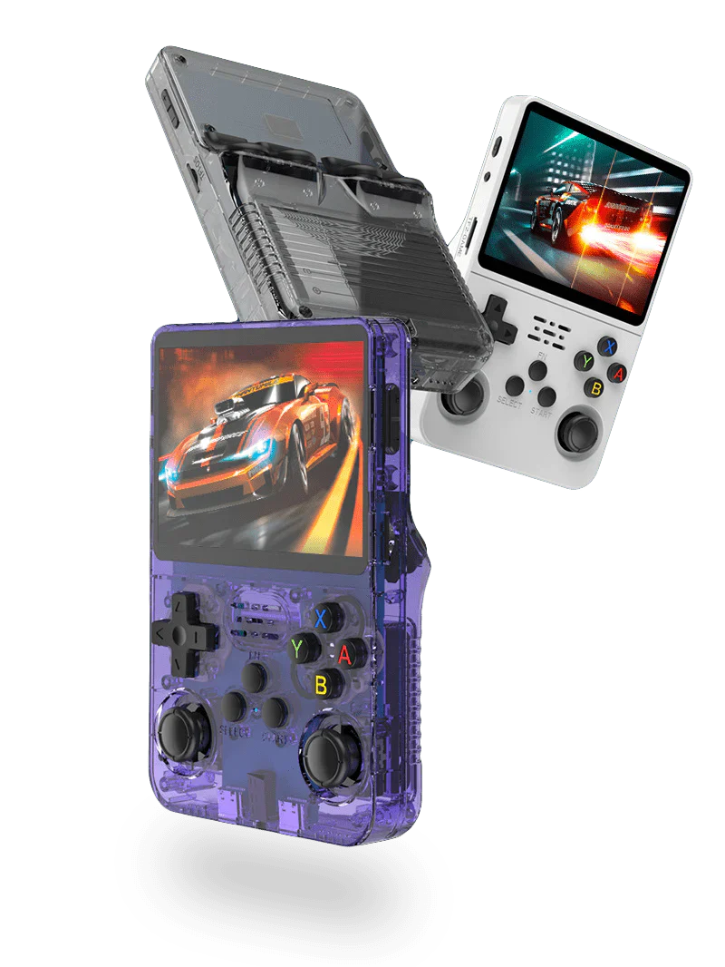 Pixora – Console di gioco portatile retrò 64GB, 3,5" IPS – per viaggiare