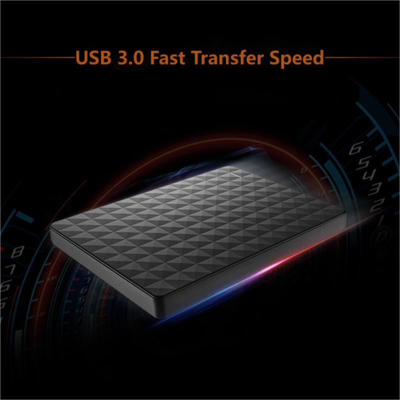 Ultra-dünne tragbare Festplatte 10TB mit USB 3.0 – Axton 1
