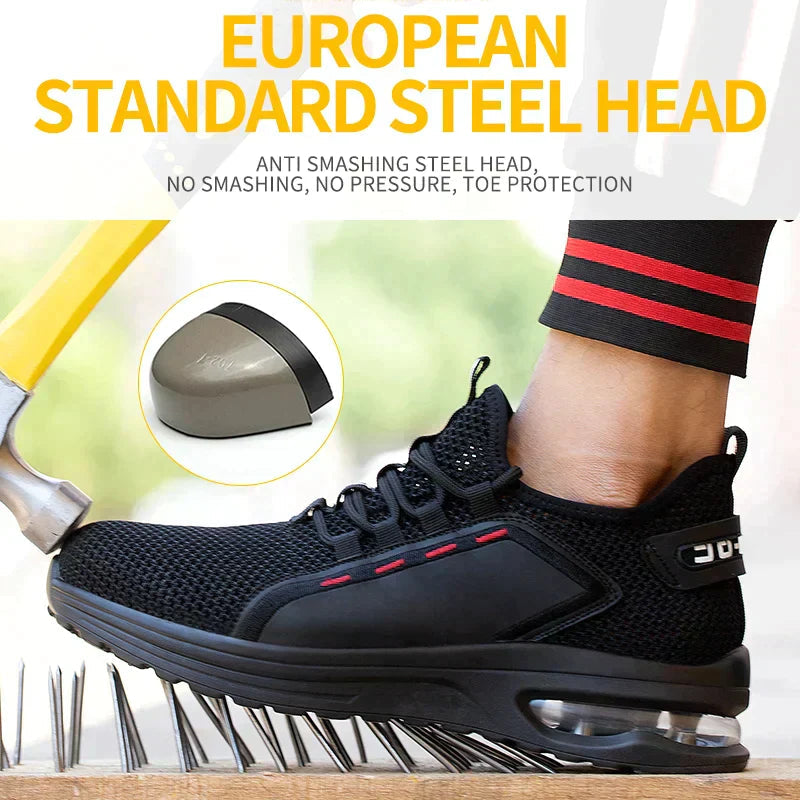 Ultraleichte Sicherheitsschuhe mit Stahlkappe – SteelFlex One 3