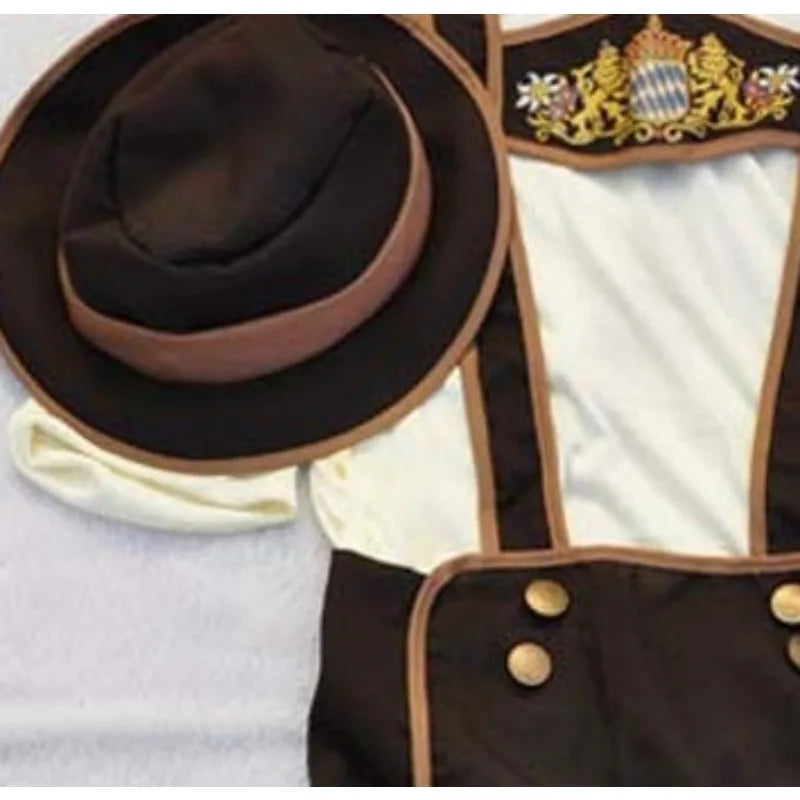 Bolendo Jack - Costume tradizionale bavarese Hänsel da uomo per Oktoberfest