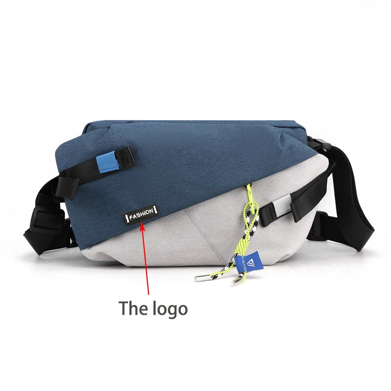Unisex Nylon Crossbody Tas Dames en Heren voor Outdoor Gebruik, 31x20x12 cm 11