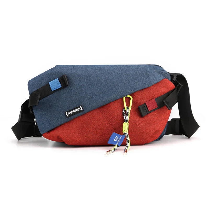 Unisex Nylon Crossbody Tas Dames en Heren voor Outdoor Gebruik, 31x20x12 cm 6