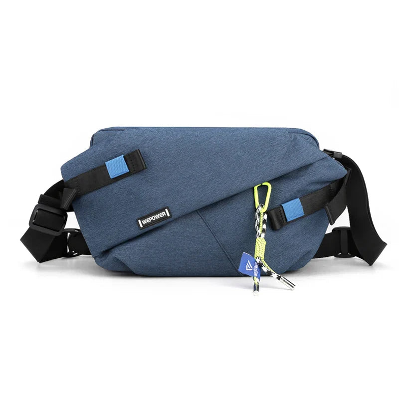 Unisex Nylon Crossbody Tas Dames en Heren voor Outdoor Gebruik, 31x20x12 cm 7
