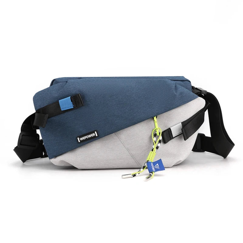 Unisex Nylon Crossbody Tas Dames en Heren voor Outdoor Gebruik, 31x20x12 cm 9