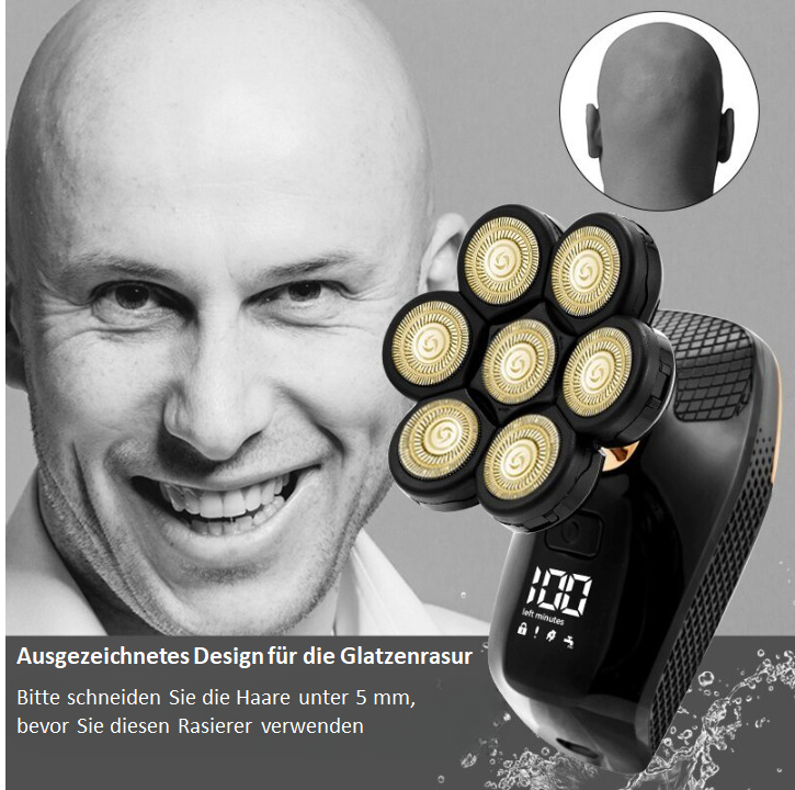 Mauro 6in1 barberkniv til mænd - komfort, præcision og stil