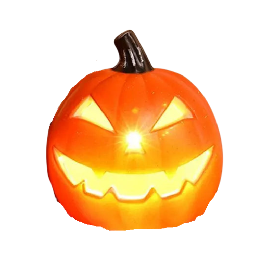 PumpkinGlow – LED dýňová lampa vodotěsná pro venkovní Halloween dekoraci