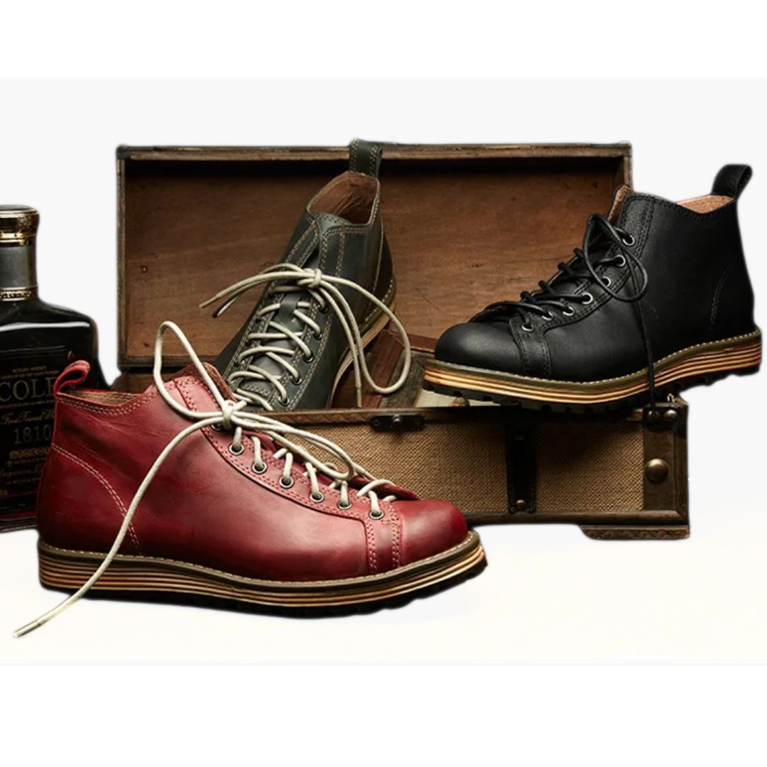 AlpenRider – Haferl Sneakers Leroy – Robust læder & stilfuldt outdoor-design