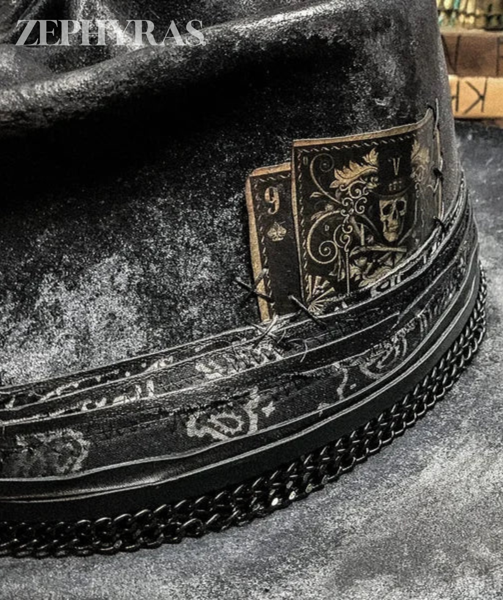 Remeselná lebka klobúk | Ručne vyrobený a trendy