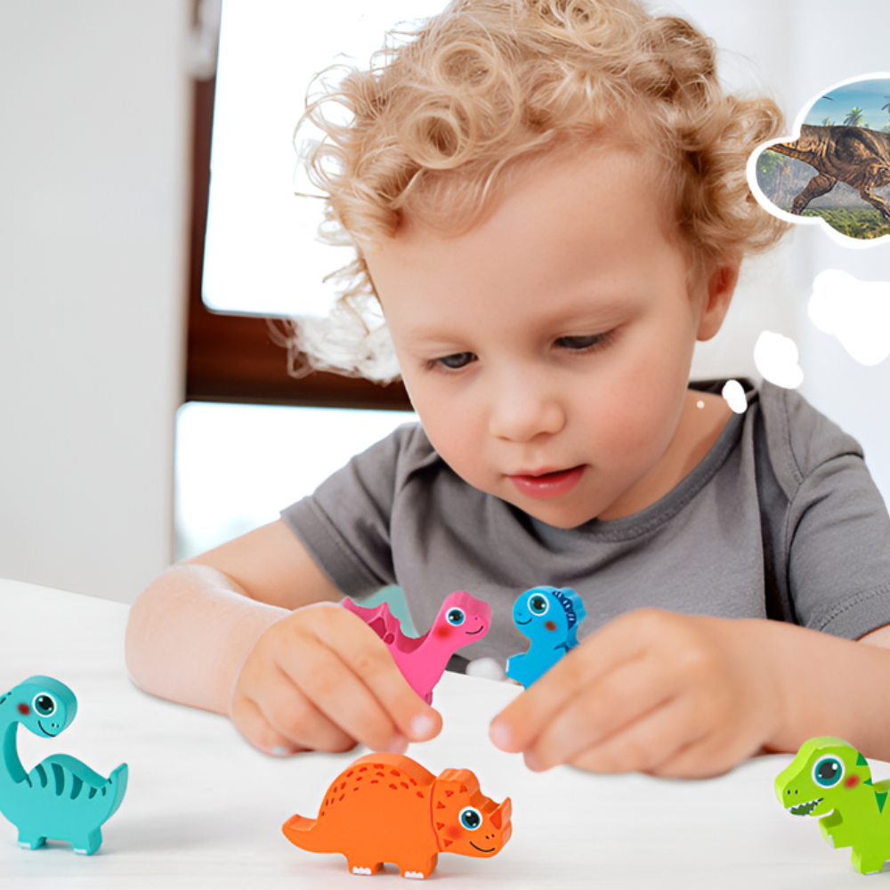 Dino Eggs Puzzle - Objevte radost z učení