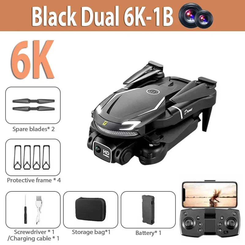 SkyVision – V88 dron s 8K kamerou, GPS a 5G pre letecké zábery