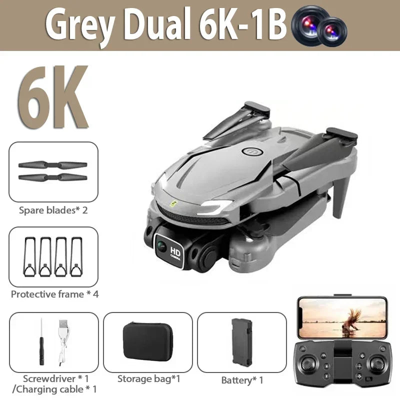 SkyVision – V88 dron s 8K kamerou, GPS a 5G pre letecké zábery