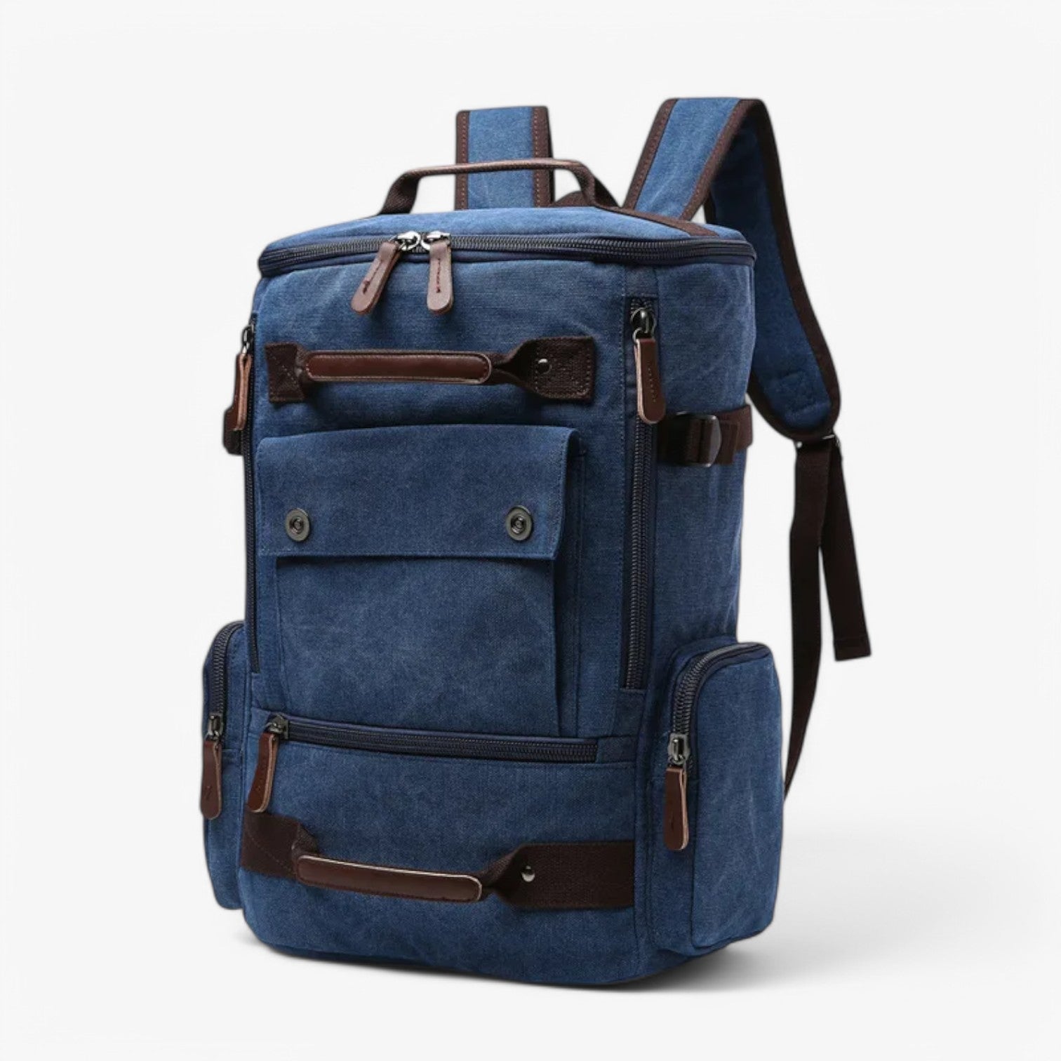 VINTAGECANVAS Rucksack – Stilvoll & funktional mit Laptopfach für Alltag & Abenteuer 0