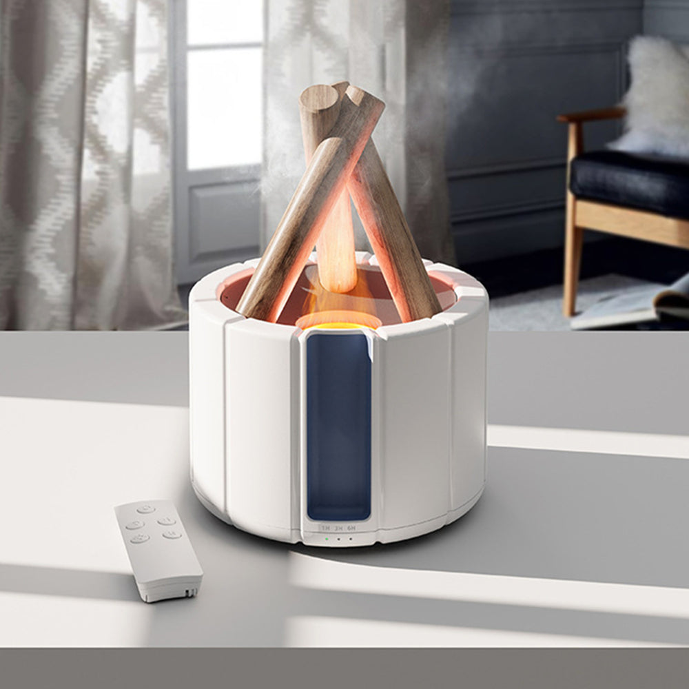Flamme - lampe humidificateur d'air de table