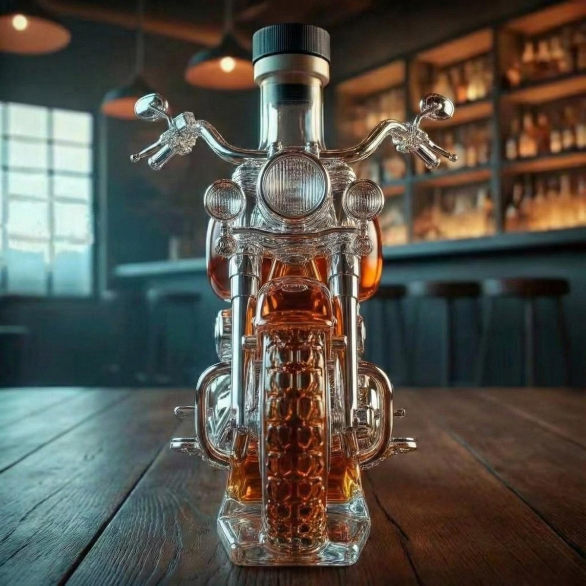 Vehicle Whiskey Bourbon Decanter Bottle 1