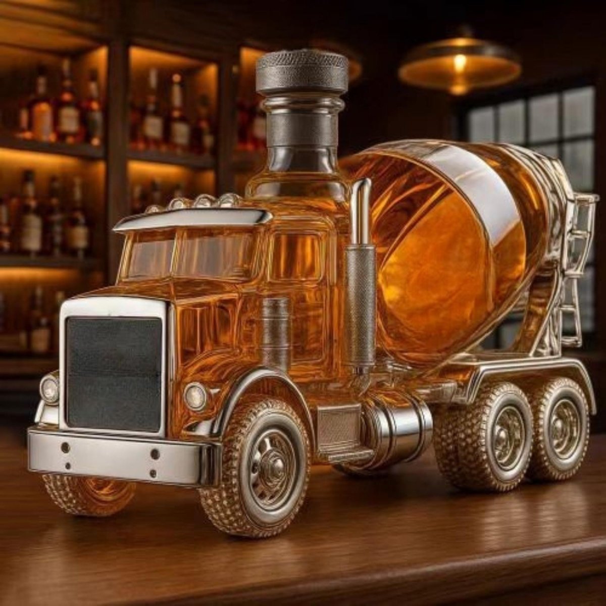 Vehicle Whiskey Bourbon Decanter Bottle 11