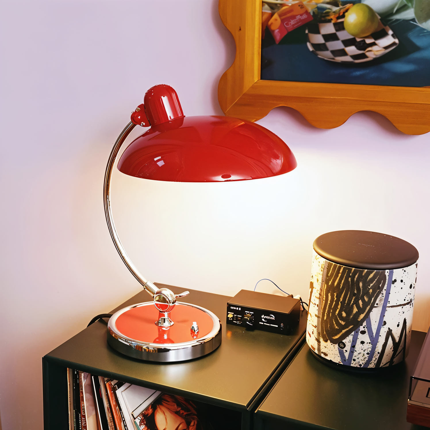 Verstellbare Vintage-Schreibtischlampe aus Eisen – Virella 5