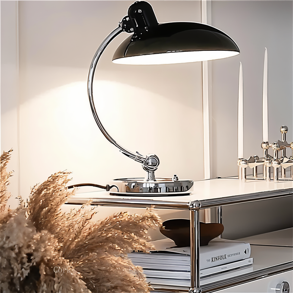 Verstellbare Vintage-Schreibtischlampe aus Eisen – Virella 8