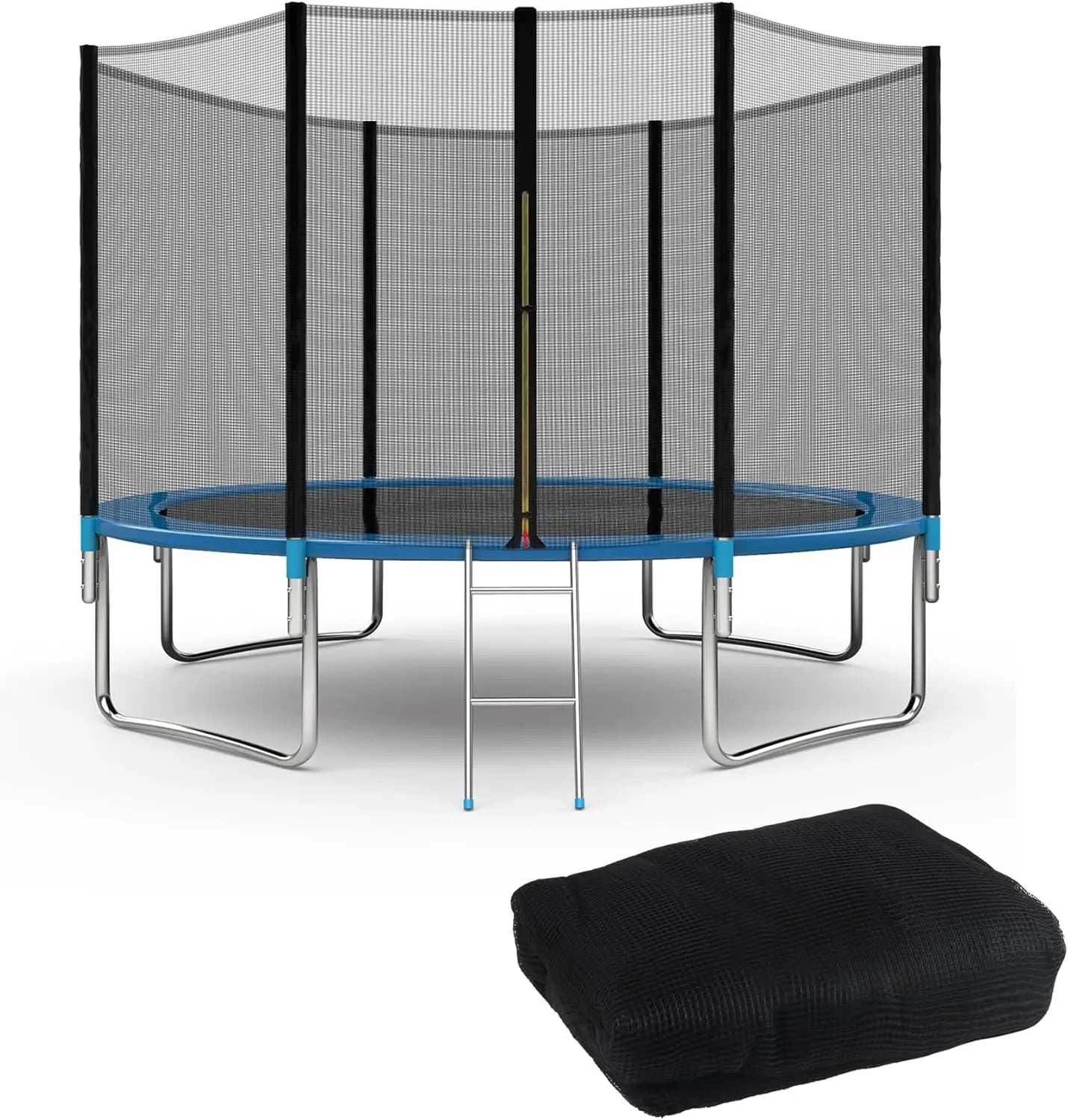 Vervangend Veiligheidsnet voor Trampolines 6Ft, 8Ft, 10Ft - Scheurbestendig PE 0