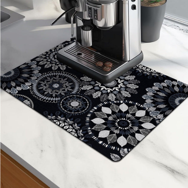 Viki – Waterabsorberende mat voor koffiezetapparaten voor schone werkbladen 6