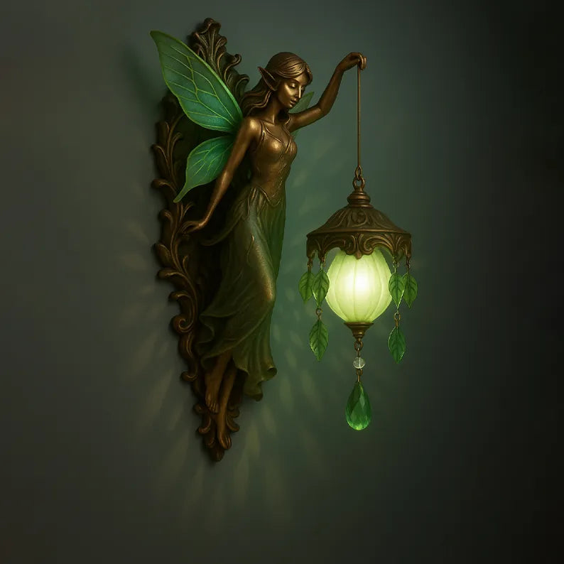 Wandleuchte – Handgefertigtes Design mit warmem LED-Licht und kabelloser Montage 3