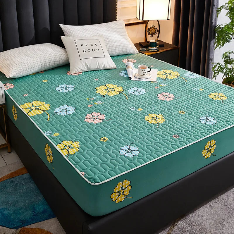 Wasserdichter Matratzenbezug mit atmungsaktiver Füllung, 150/160/180 x 200 13