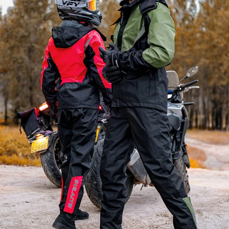 StormRide – nepromokavý motocyklový plášť pro jezdce, prodyšný a reflexní
