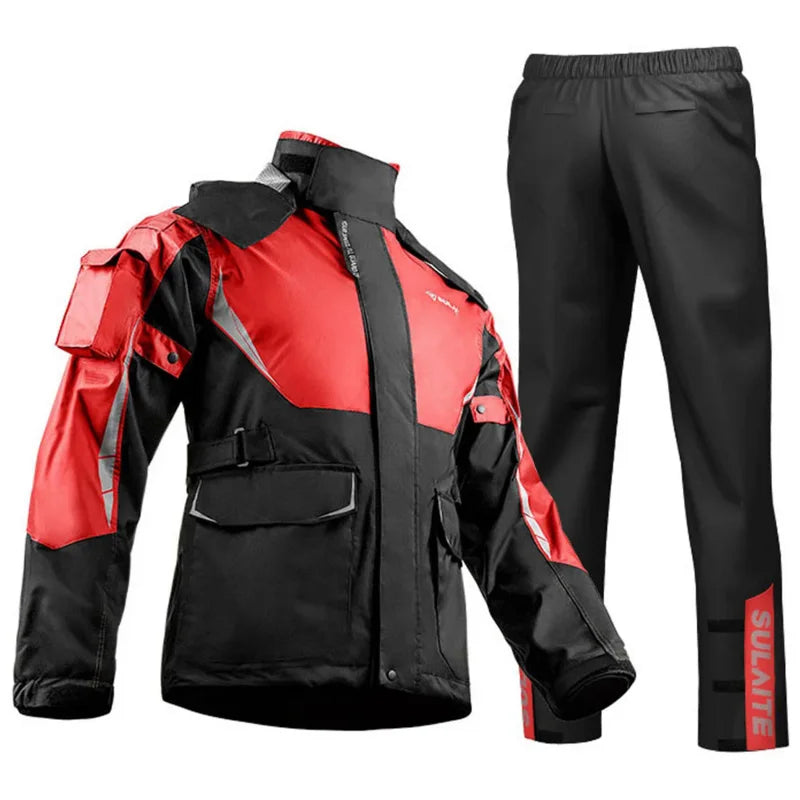StormRide – nepromokavý motocyklový plášť pro jezdce, prodyšný a reflexní