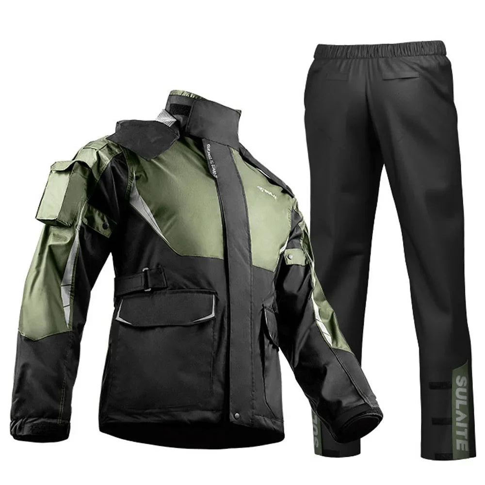 StormRide – nepromokavý motocyklový plášť pro jezdce, prodyšný a reflexní
