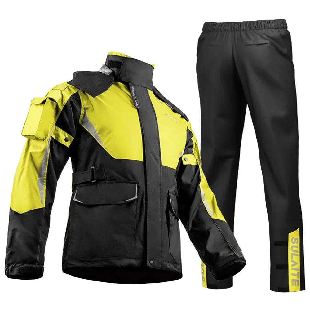 StormRide – nepromokavý motocyklový plášť pro jezdce, prodyšný a reflexní